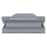 サンスター文具 ひかるクリップ terasuno グレー S3625125 1セット(1個×3)（直送品）