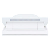 サンスター文具 ひかるクリップ terasuno ホワイト S3625117 1セット(1個×3)（直送品）