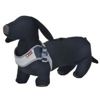 オージーケー技研 buddiQ PETー006S イージーフィットハーネス グレー/ネイビー PET-006Sグレーネイビー 1個（直送品）