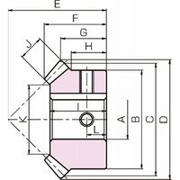 小原歯車工業 マイタ SM [Jシリーズ] SM1ー30J12 1個（直送品）