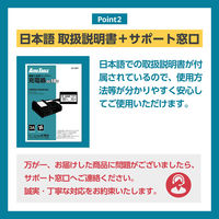 シェード AERO TOOLS バッテリー充電器 DC18V he-cha11aero101 1個（直送品）