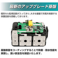 シェード AERO TOOLS 電動工具用バッテリー 18V 5.2Ah he-bat11aero101 1個（直送品）