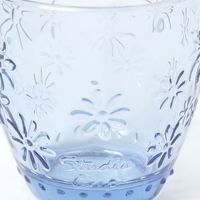 ルペタルエンボスグラス ブルー studio CLIP