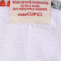 イニシャルミニタオル M studio CLIP