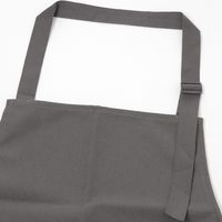 帆布ワークエプロン ブラック 1セット（1枚×6） LAKOLE/ラコレ