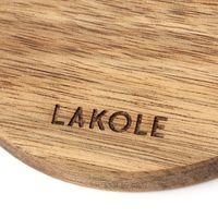 バイカラーコースター ホワイト 1セット（1個×6） LAKOLE/ラコレ