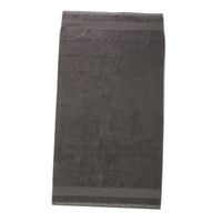 やわらかバスタオル チャコール 1セット（1枚×6） LAKOLE/ラコレ