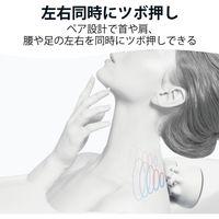 ストレッチボール ソフトタイプ 半球タイプ 吸盤付 突起付 お風呂使用可 ライトグレー HCF-BTPBTSGYL エレコム 1個