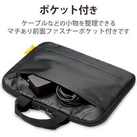 Surface Go3 Go2 Go パソコンケース ハンドル付き 軽量設計 ブラック TB-MSG3IBHBK エレコム 1個