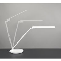 オリンピア照明 マルチリフラクションデスクライト2関節タイプ ホワイト GST009W 1台