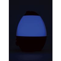 ティーズネットワーク 抗菌タンク仕様 卵型超音波加湿器 cocoon 1.3L ダークウッド おしゃれ 木目調 RTSK-0003BU 1台（直送品）