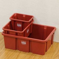 ベストコ 収納 コンテナストレージ ボックス L ワインレッド MA-3059 スタックネスト 4975970255742 1個（直送品）
