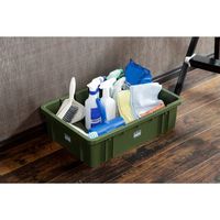 ベストコ 収納 コンテナストレージ L カーキ MA-3067 スタックスタック 4975970255827 1個（直送品）