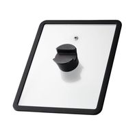 ベストコ IH グリルパン 17×22cm ガラス蓋付 冷凍餃子もきれいに焼ける ND-770 ヴォランテ 4975970252437 1個（直送品）