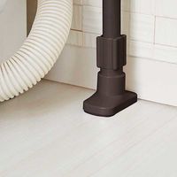 ベストコ 洗濯機ラック 突っ張り ブラウン NY-237 防水パンにも置ける 4975970254158 1個（直送品）