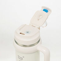 STSTB6 ハンドル付2WAYストローステンレスタンブラー 570ml PEANUTS バッジ 722196-STSTB6 1個（直送品）