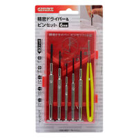 高儀 TG 精密ドライバーピンセット付 +ー6本組 1153515 1箱(6種セット)（直送品）