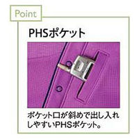 トンボ キラク ケアスクラブ男女兼用 パープル 3L CR152-80-3L 1枚（直送品）