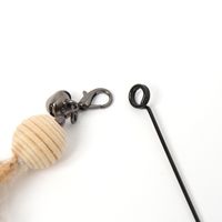 スティックトイ フェザー ブラウンミックス 猫用 LAKOLE/ラコレ
