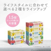 ティッシュペーパー 250組（3箱入） スコッティ ティッシュ フラワーボックス ポケモン 1パック 日本製紙クレシア