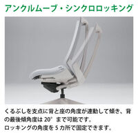 【設置込】ITOKI イトーキ アクト2 固定肘 ビニールレザーヘッド KJ425SAFMZTT3W2 ダークグレー 1脚（直送品）