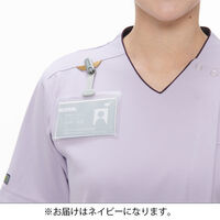 ナガイレーベン 男女兼用スクラブ ネイビー L AY-5572 1枚（直送品）