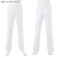 ナガイレーベン 男子パンツ ホワイト L HO-1903 1枚（直送品）