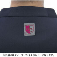 ナガイレーベン 女子スクラブ ディープピンク+ボルドー LL RF-5157 1枚（直送品）