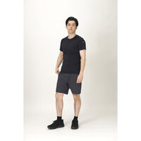 エドニス 氷撃 冷感インナー半袖クルーネック ブラック S a3684521 1枚（直送品）