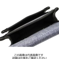 アークランズ WIZ’A 薄型腰袋 WZBー005BL 1セット(2個)（直送品）