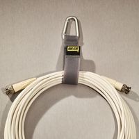 RIP-TIE(リップタイ) ケーブルキャリアー(三角カラビナ:黒)25.4mmX152.4mm 黒 J-B6-T02-BK 1袋(2本)