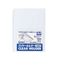 ビュートン クリヤーホルダーA4ー100枚パック CH-A4-W100 1パック