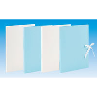 クラウングループ エイナーファイル再生樹脂ハトメ CR-AN1410-BL 1セット(1冊×10)