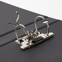 セキセイ レバー式ファイル発泡美人　ブラック FB-2372-60 ブラック 1セット（5冊）