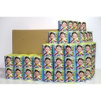 林製紙 (2974)飲酒運転7つの落とし穴 1ロール個包装トイレットペーパー 120491 1セット(100個)