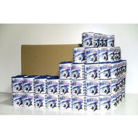 林製紙 (2795)ねこたつの魚漢字クイズ1ロール個包装トイレットペーパー 540910 1セット(100個)