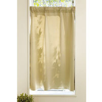 ユニベール エリオン 小窓用タックカーテン 600×1100mm  ベージュ 1枚（直送品）