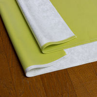 ユニベール のれん 防炎 ボウエンツートン 850×1500mm  グリーン 1枚（直送品）