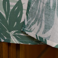 ユニベール のれん ボタニカルリーフ 850×1500mm  グリーン 1枚（直送品）