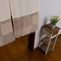 ユニベール のれん ロリス 850×1500mm  アイボリー 1枚（直送品）