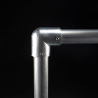 グリーンクロス 単管用ジョイント金具 Kタイプ コーナーL継ぎ KJ-2L 1個（直送品）