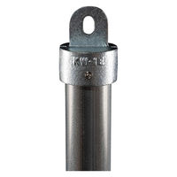 グリーンクロス 単管用ジョイント金具 Kタイプ 羽根付き エンドキャップ KW-1E 1個（直送品）