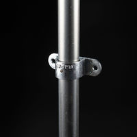 グリーンクロス 単管用ジョイント金具 Kタイプ ダブル羽根付き 板留 KW-1WB 1個（直送品）