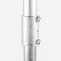 グリーンクロス 単管用ジョイント金具 Sタイプ パイプ継ぎ S-12-2R 1個（直送品）