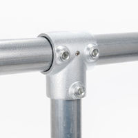 グリーンクロス 単管用ジョイント金具 Sタイプ T継ぎ S-3-3T 1個（直送品）