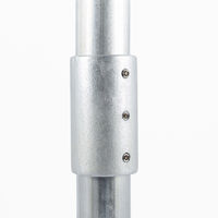 グリーンクロス 単管用ジョイント金具 Zタイプ パイプ継ぎ Z-12-2R 1個（直送品）