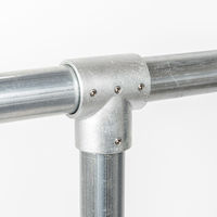 グリーンクロス 単管用ジョイント金具 Zタイプ T継ぎ Z-3-3T 1個（直送品）