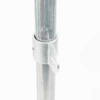 グリーンクロス 単管用ジョイント金具 Zタイプ シングル羽根付き Z-7-1S 1個（直送品）