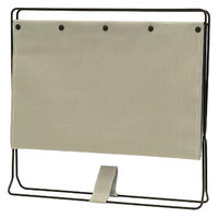 LIV PLUS ベストコ 荷物置き ハンモック型 折りたたみ 収納 グレージュ フロアーラック ND-3592 1個（直送品）