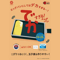 LIV PLUS 卵焼き器 23×25cm IH ガス火 でかすぎるフライパン ND-3902 1個（直送品）